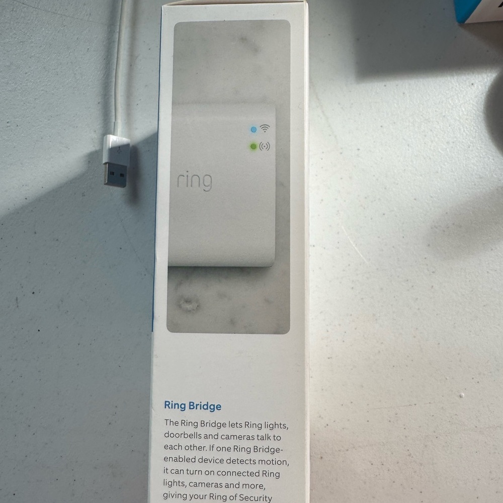 Ring Smart Lighting Bridge - White - Picture 2 of 6